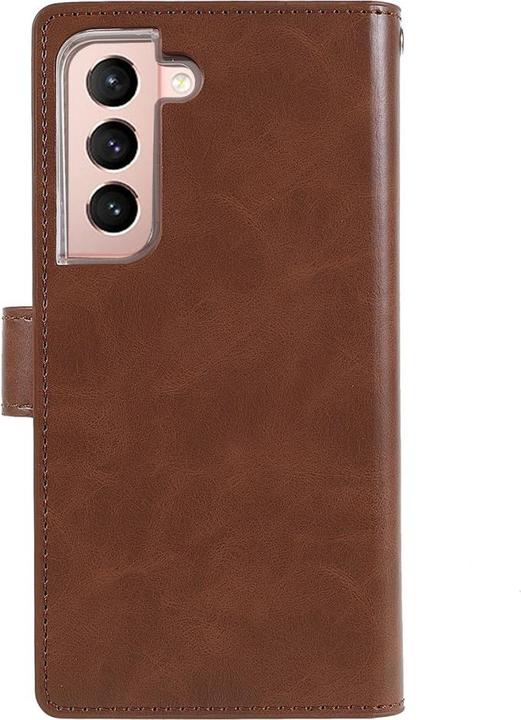 Produktbild Galaxy S22 - Mansoor Wallet Etui Hülle braun