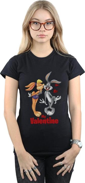 Immagine prodotto Looney Tunes Bugs Bunny And Lola Valentine's Day Maglietta Donna (S)