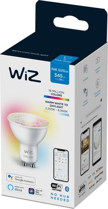Image du produit WiZ Par16 (GU10, 4.90 W, 345 lm, 1 x, F)