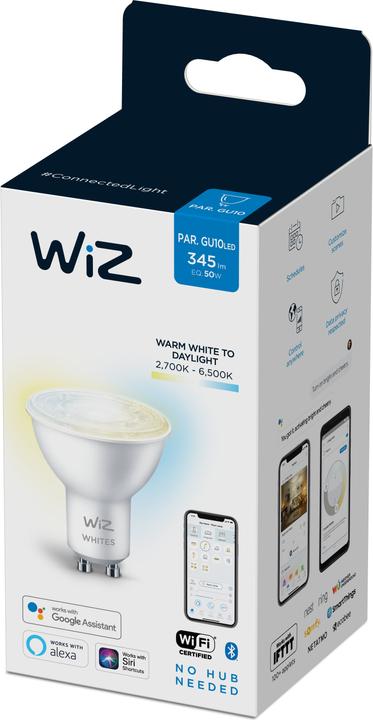 Produktbild WiZ White (GU10, 4.90 W, 345 lm, 1 x, F)