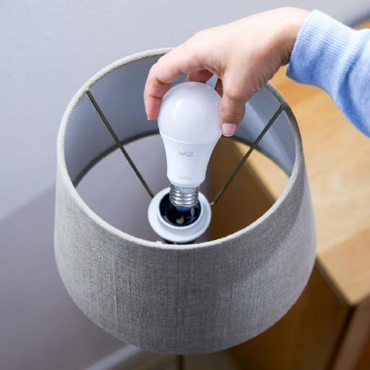 Actual product image WiZ DUPLIKAT lamp 60W E27 standard shape (E27, 8 W, 806 lm, 1 x, F)