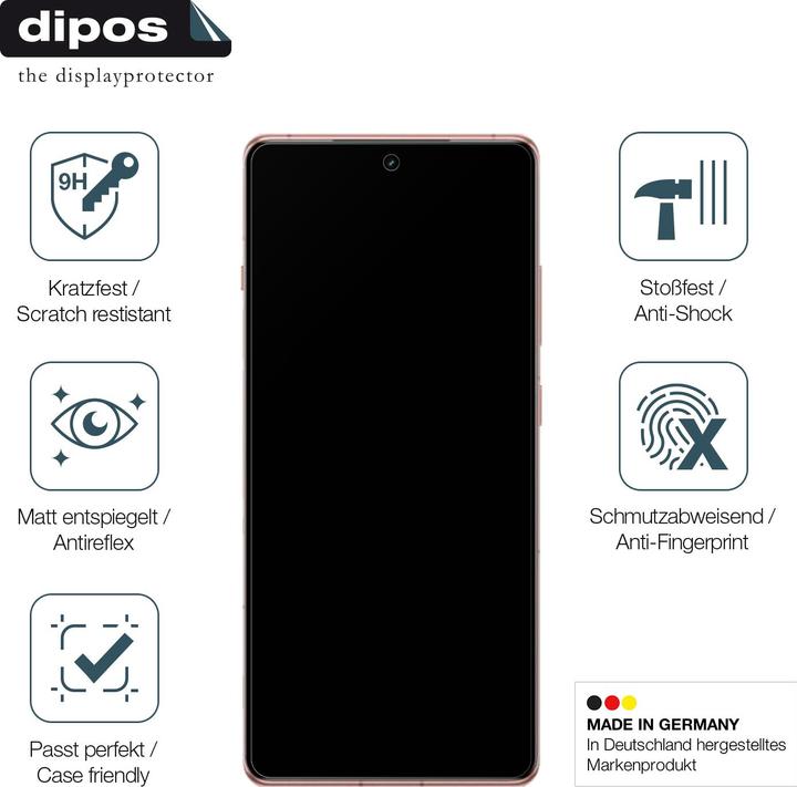 Actual product image Dipos Screen Protector Anti-Shock (2 Piece, OnePlus Ace 3)