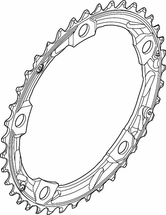 Shimano 105 FC-5703-L Kettenblatt 10-fach (39)