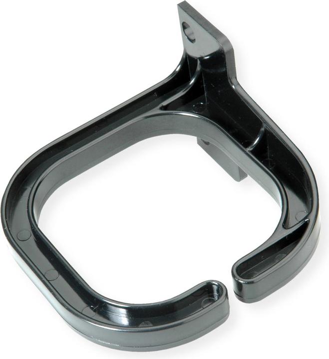 Actual product image Value Cable eye, 80×80 mm, plastic, black (Antenna cable)