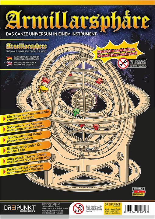 Image du produit Kit de construction de sphère armillaire
