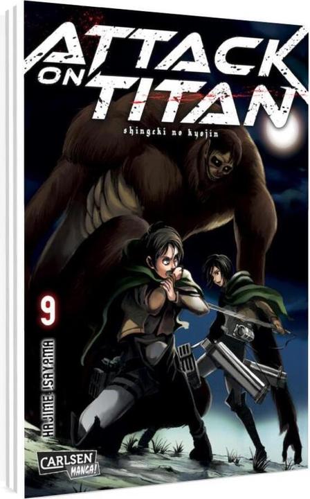 Actual product image Attack on Titan, Band 9 (German, Hajime Isayama, 2015)