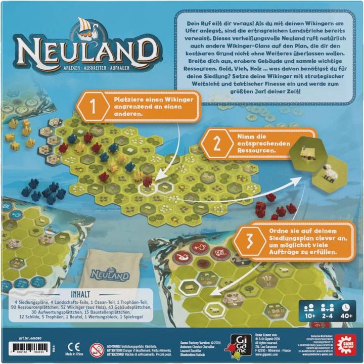 Produktbild Game Factory Neuland (d) (Deutsch)