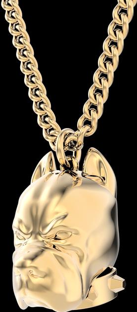 MTM Happy Dog Necklace
