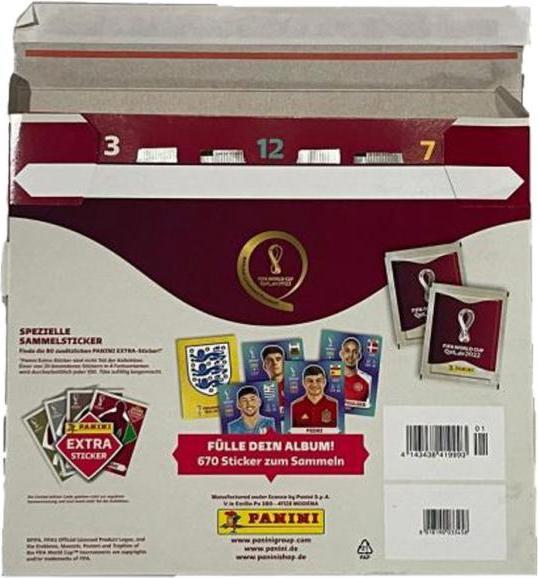 Produktbild Amigo FIFA WM 2022 Katar - Sticker Adventskalender