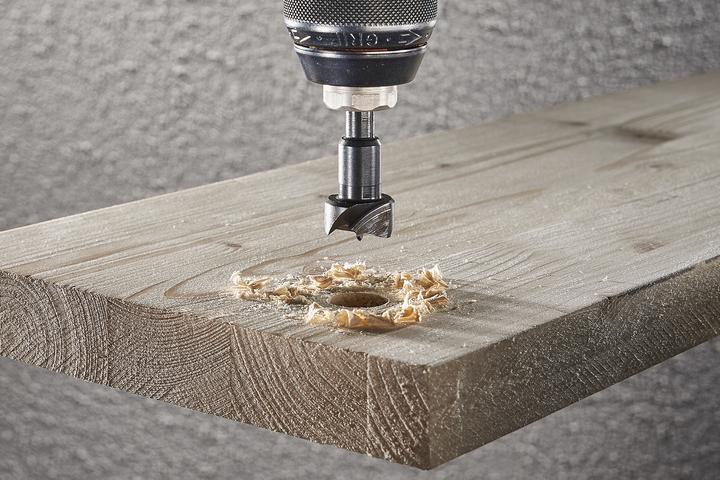 Image du produit wolfcraft Embout Forstner 20 mm Longueur totale (8 mm)