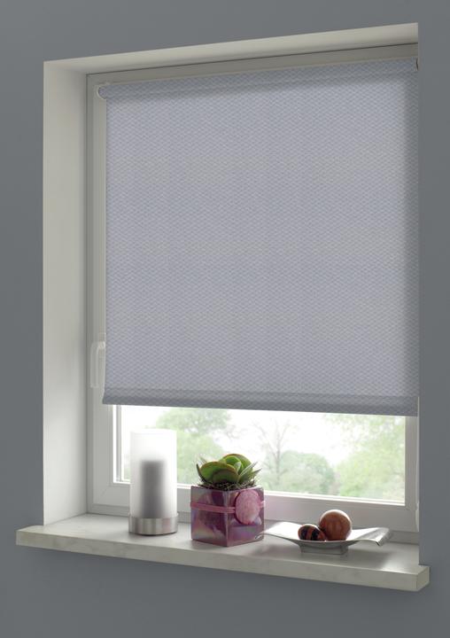 Actual product image Gardinia EasyFix roller blind without drilling Lilly Green grey 120x160 incl. clamp support (120 x 160 cm)