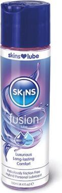 Actual product image Skins Fusion Hybrid Silicone and Water Based Lubricant 4.4 fl oz (130ml) (130 ml)