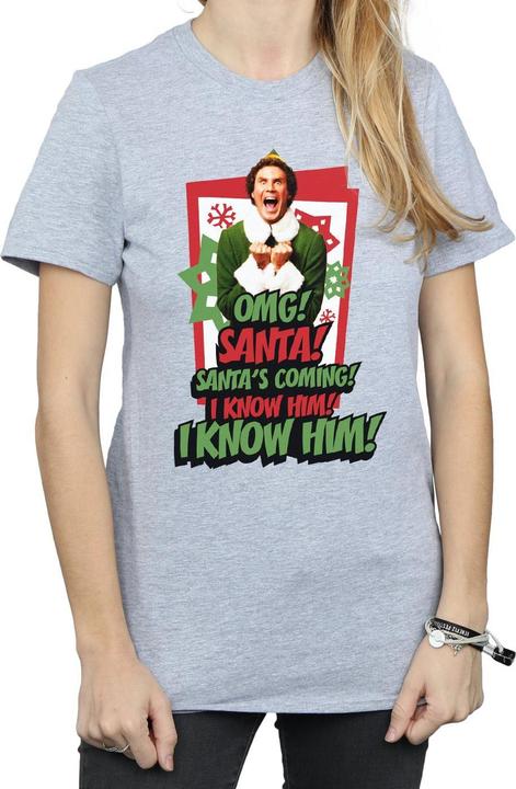 Produktbild Elf OMG Santa TShirt (S)