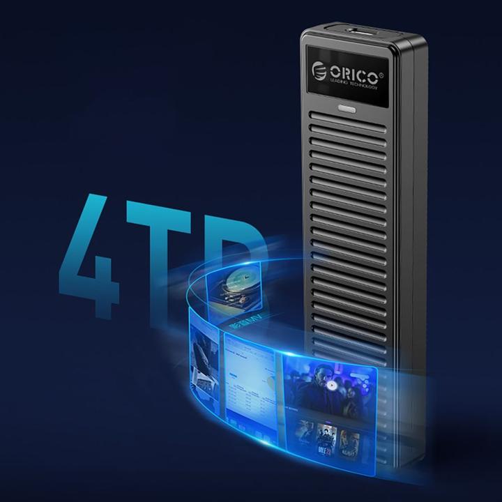 Productafbeelding Orico Other Computer Accessory DDM2-C3 M.2 NVME USB-C 3.2 10Gb/s Disk Drive - Gray (M.2 2230)