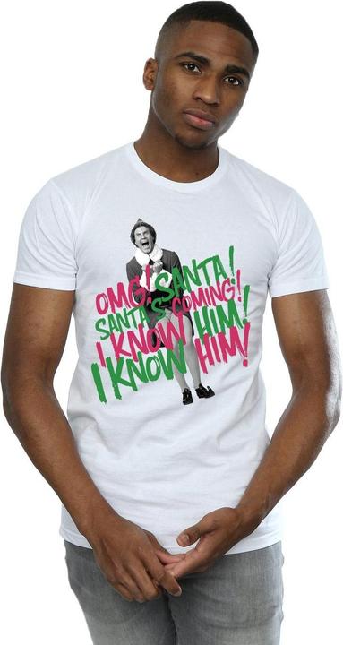 Produktbild Elf Santa's Coming TShirt (S)