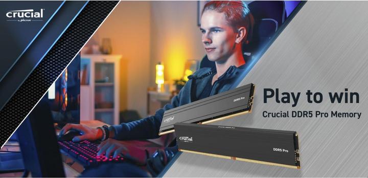Image du produit Crucial Pro (2 x 16GB, 5600 MHz, RAM DDR5, DIMM)