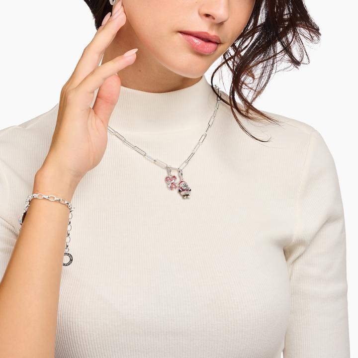 Produktbild Thomas Sabo Zuckerstangen Charm Silber (Emaille, 925er Silber)
