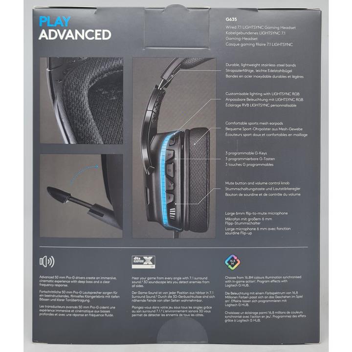 Productafbeelding Logitech G G635 (Bedraad)
