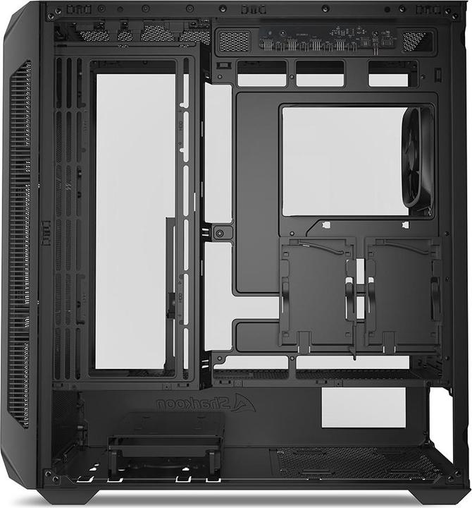 Actual product image Sharkoon AK5 RGB Black ATX (black) (ATX)