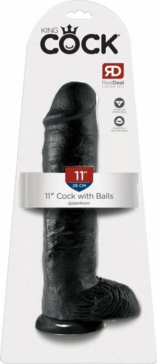 Actual product image Doc Johnson 11 Cock With Balls