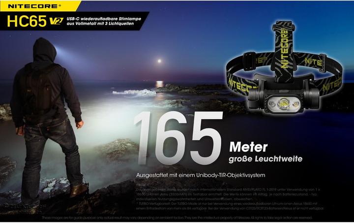 Produktbild Nitecore HC65 V2 USB (1750 lm)