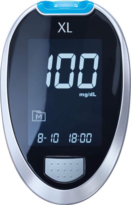 Immagine prodotto Aktivmed Set di misuratori di glicemia GlucoCheck XL mg/dl, 1 pz. (Glucometro)