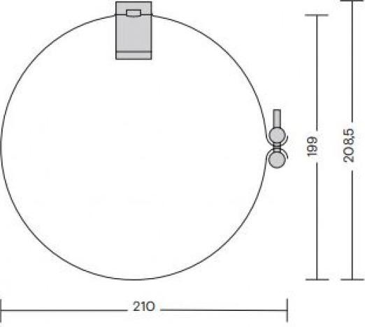 Produktbild Quooker - Aufhängebügel für COMBI / COMBI+ Reservior (7-Liter)