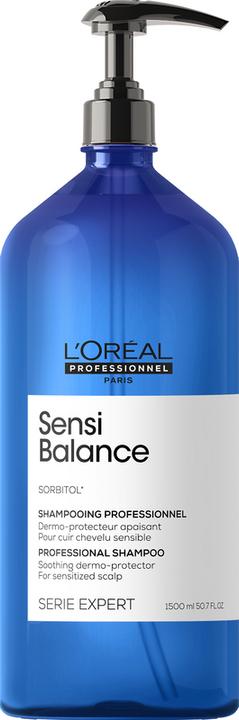 Produktbild L'Oréal Professionnel Serie Expert Sensi Balance Shampoo 1500 ml (1500 ml, Flüssiges Shampoo)