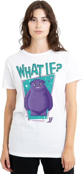 Actual product image IF Unisex Adult What Blue Stars T-Shirt (XXL)
