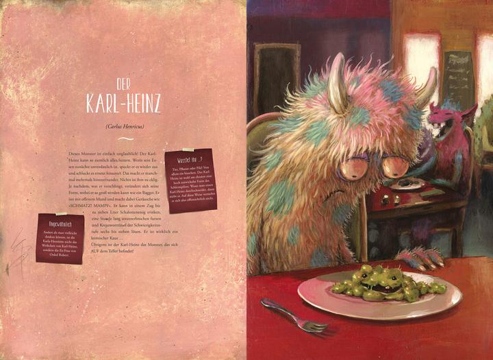Productafbeelding Der unglaubliche Katalog der Monster (Duits, Grégoire Kocjan, 2022)