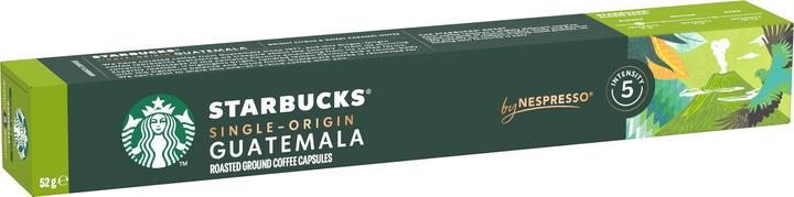 Actual product image Starbucks Single-Origin Guatemala by Nespresso Blonde Roast coffee (10 x Port.)