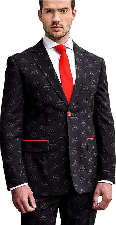 Produktbild OppoSuits Darth Vader Jackett - slim-fit Sakko für Karneval (52)