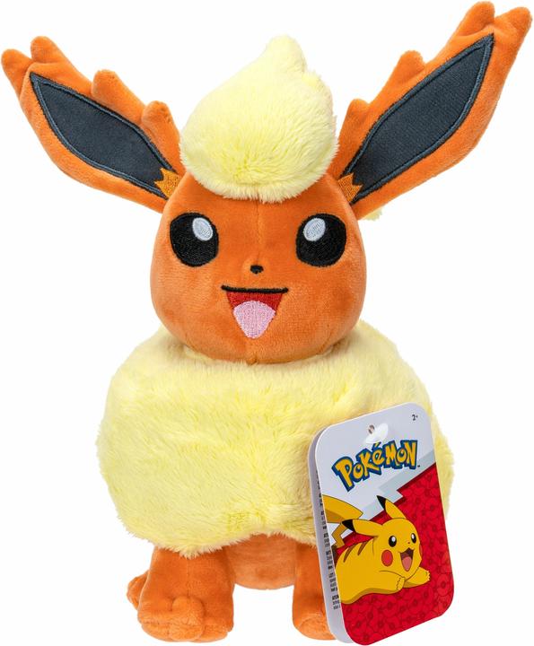 Actual product image Jazwares Pokémon Plush Figure Flareon 20 cm (20 cm)
