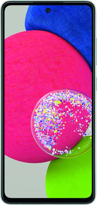 Produktbild Samsung Galaxy A52s EU (128 GB, Awesome Mint, 6.50", Hybrid Dual SIM, 64.14 Mpx, 5G)
