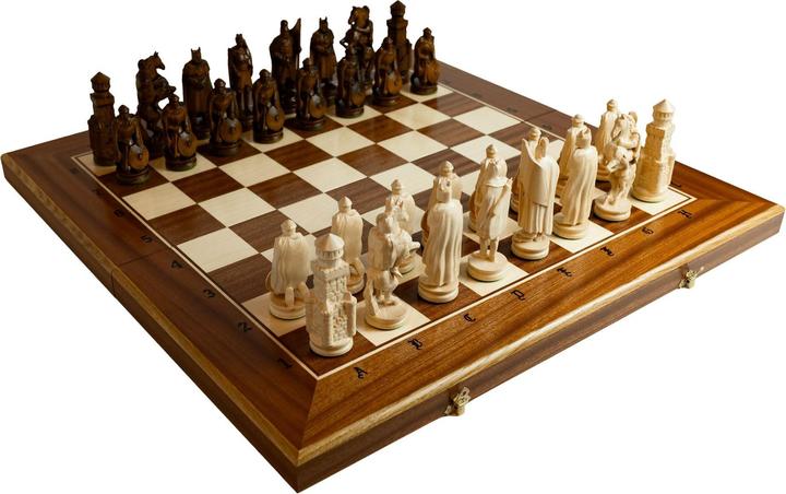 Produktbild Holzecke Luxus Holzschachspiel "Ritter"