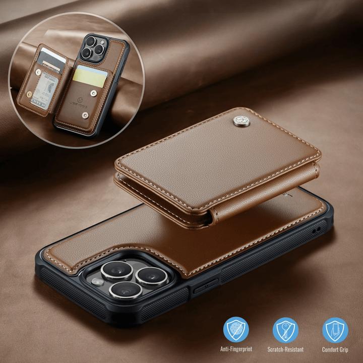 Actual product image Cover-Discount iPhone 16 Pro - 2-in-1 back cover with credit card holder (Apple iPhone 16 Pro)