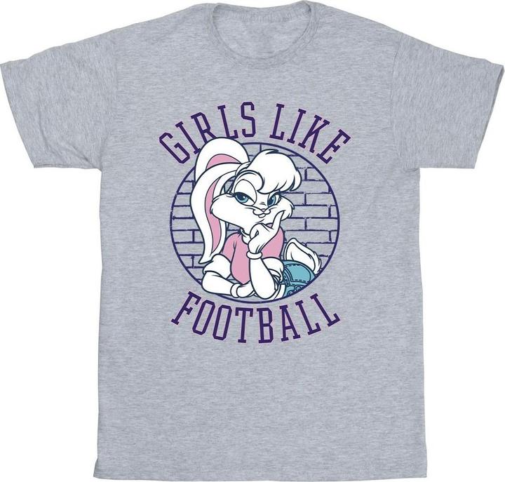 Produktbild Looney Tunes Lola Bunny Girls Like Football TShirt (M)