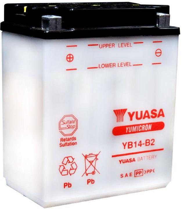 Yuasa Garanzia limitata di 6 mesi (12 V, 14.70 Ah, 175 A)