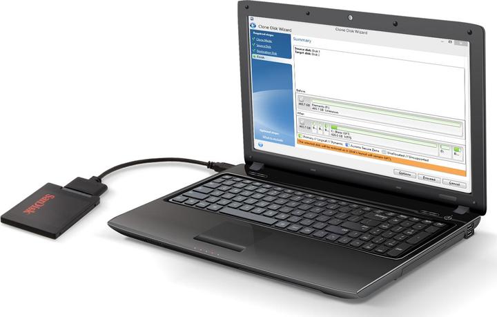 Immagine prodotto SanDisk Kit di aggiornamento per notebook SSD