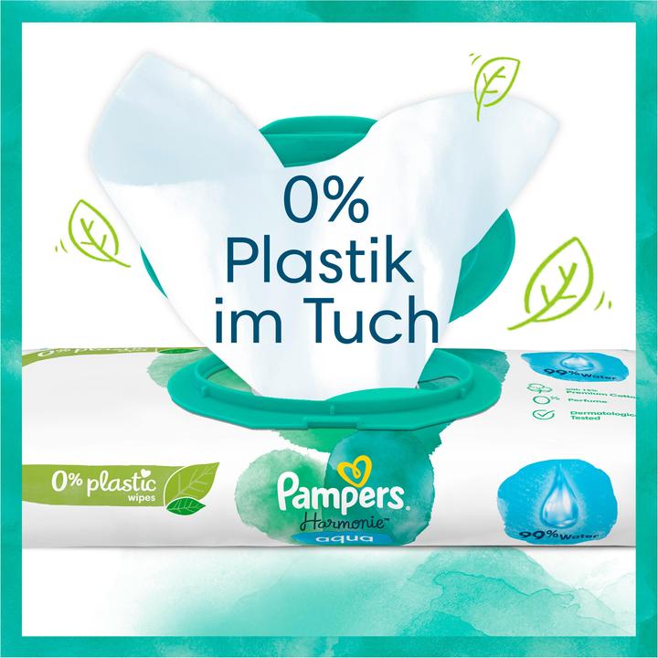 Actual product image Pampers Harmonie Aqua (1152 Piece)