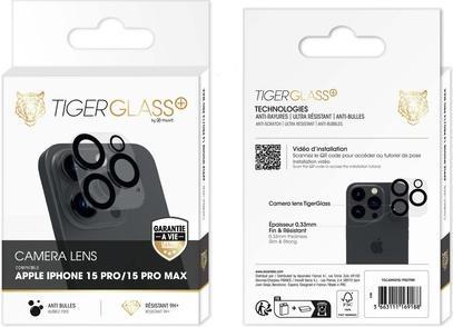 Image du produit Tiger Film pour appareil photo Résistant aux chocs (1 pièce(s), Apple iPhone 15 Pro, Apple iPhone 15 Pro Max)