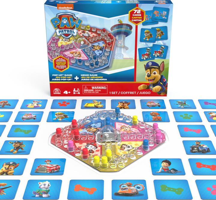 Produktbild Spin Master Spin Gra Paw Patrol Memory&Pop Up 6066833