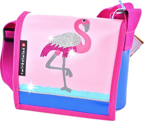 Cwirbelwind Kindergartentasche Flamingo Glitzer