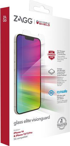 Actual product image InvisibleShield Elite VisionGuard+ (1 Piece, Apple iPhone 13 Pro)