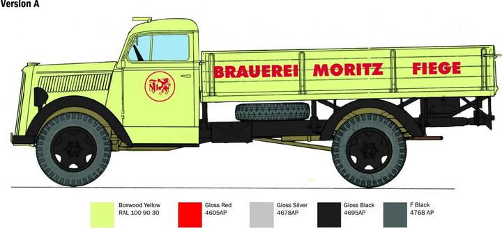 Produktbild 1:24 Opel Blitz Truck