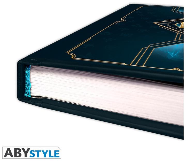 Produktbild ABYstyle LEAGUE OF LEGENDS Notizbuch - Hexteck-Logo (A5, Liniert, Harter Einband)