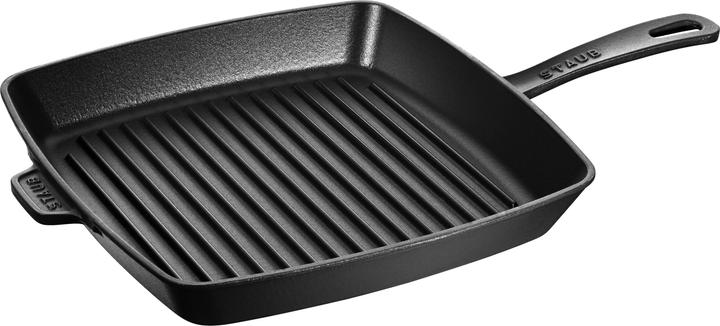 Staub Amerikanische Grillpfanne (30 cm, Grillpfanne, Gusseisen)