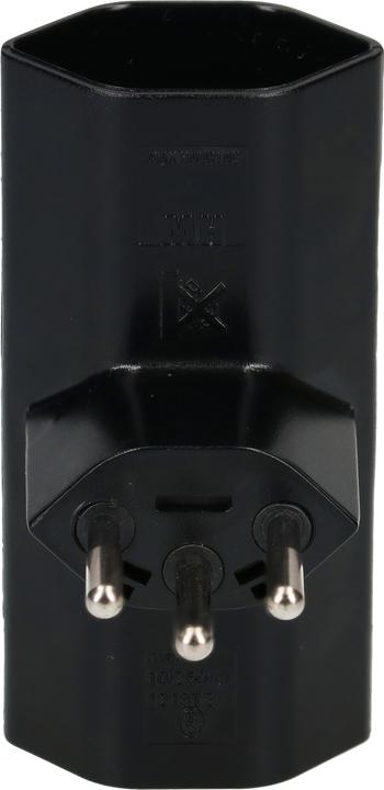 Image du produit Max Hauri Fiche de dérivation 2x type 13 3 pôles (Type 13, 2 x)
