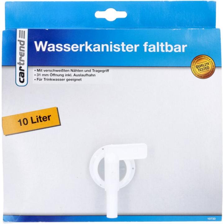 Actual product image Cartrend Water canister