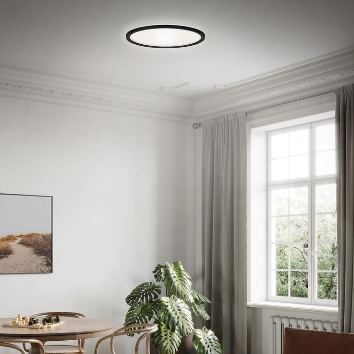 Actual product image Briloner Ultraflat LED Panel with LED Backlight,black, 1xLED/18W (2400 lm)